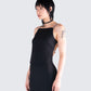 Birgit Black Rhinestone Top