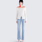 Zo Denim Set model front