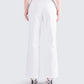 Bessie Ivory Low Rise Tie Pant