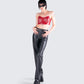 Helena Croc Corset Top