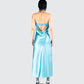 Jayden Aqua Strapless Dress