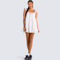 Mallory White Floral Mini Dress