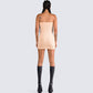 Maxine Beige Jersey Tube Dress