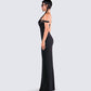 Janine Black Cut Out Maxi Dress