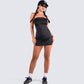 Maxine Black Jersey Tube Dress