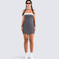 Fernanda Multi Stripe Mini Dress model front