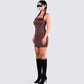 Maxine Brown Jersey Tube Dress