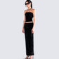 Ayla Black Velvet Tube Top