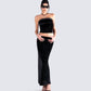Ayla Black Velvet Tube Top