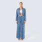 Amelia Denim Set model front