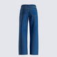 Dulcie Blue Denim Wide Leg Jean