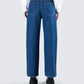 Dulcie Blue Denim Wide Leg Jean