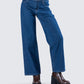 Dulcie Blue Denim Wide Leg Jean