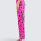 E Captivated Cow Printed Pants