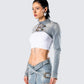 Eirene Cropped Denim Jacket