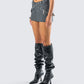 Eirene Vegan Leather Mini Skirt