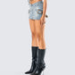 Eirene Denim Mini Skirt