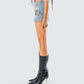 Eirene Denim Mini Skirt