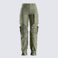 Eleni Olive Utility Pocket Pant product front