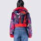Elias Abstract Fur Jacket