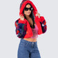 Elias Abstract Fur Jacket