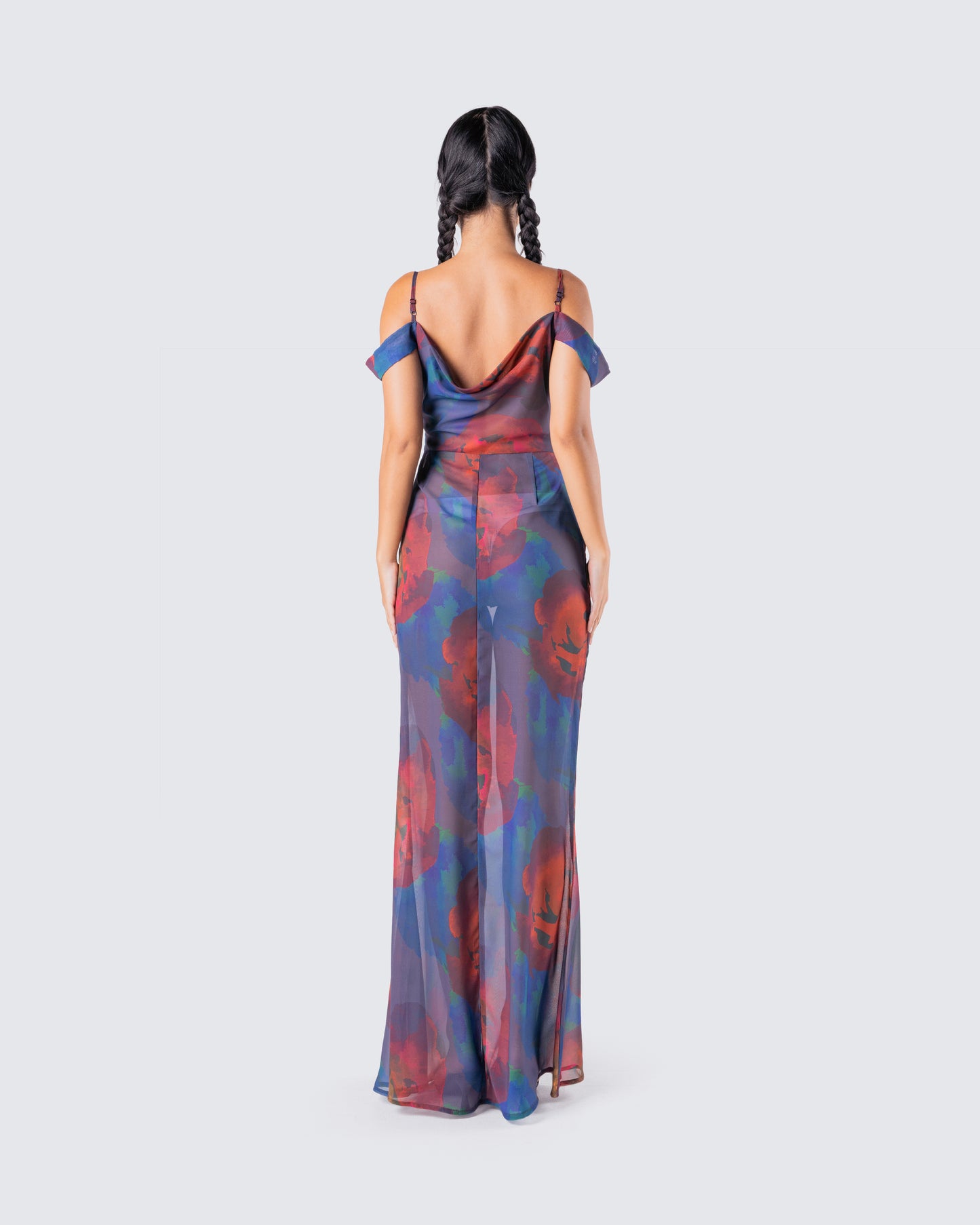 Elizabeth Floral Print Dress