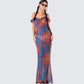 Elizabeth Floral Print Dress