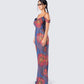 Elizabeth Floral Print Dress