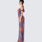 Elizabeth Floral Print Dress