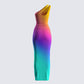 Elysia Multi One Shoulder Dress