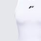 Enid White Scoop Hem Tank Top