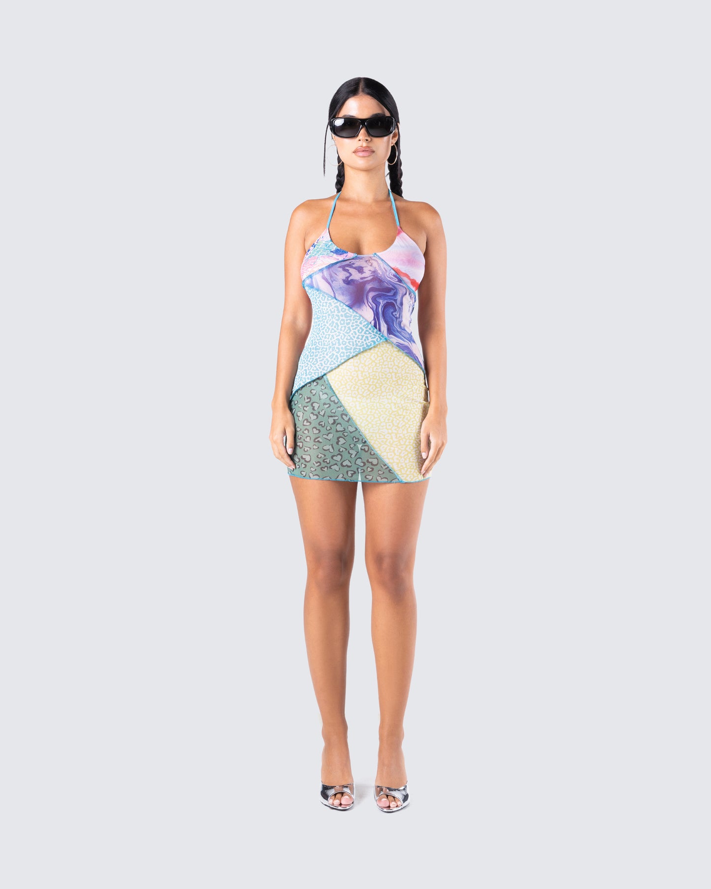 Erin Rainbow Sherbet Dress