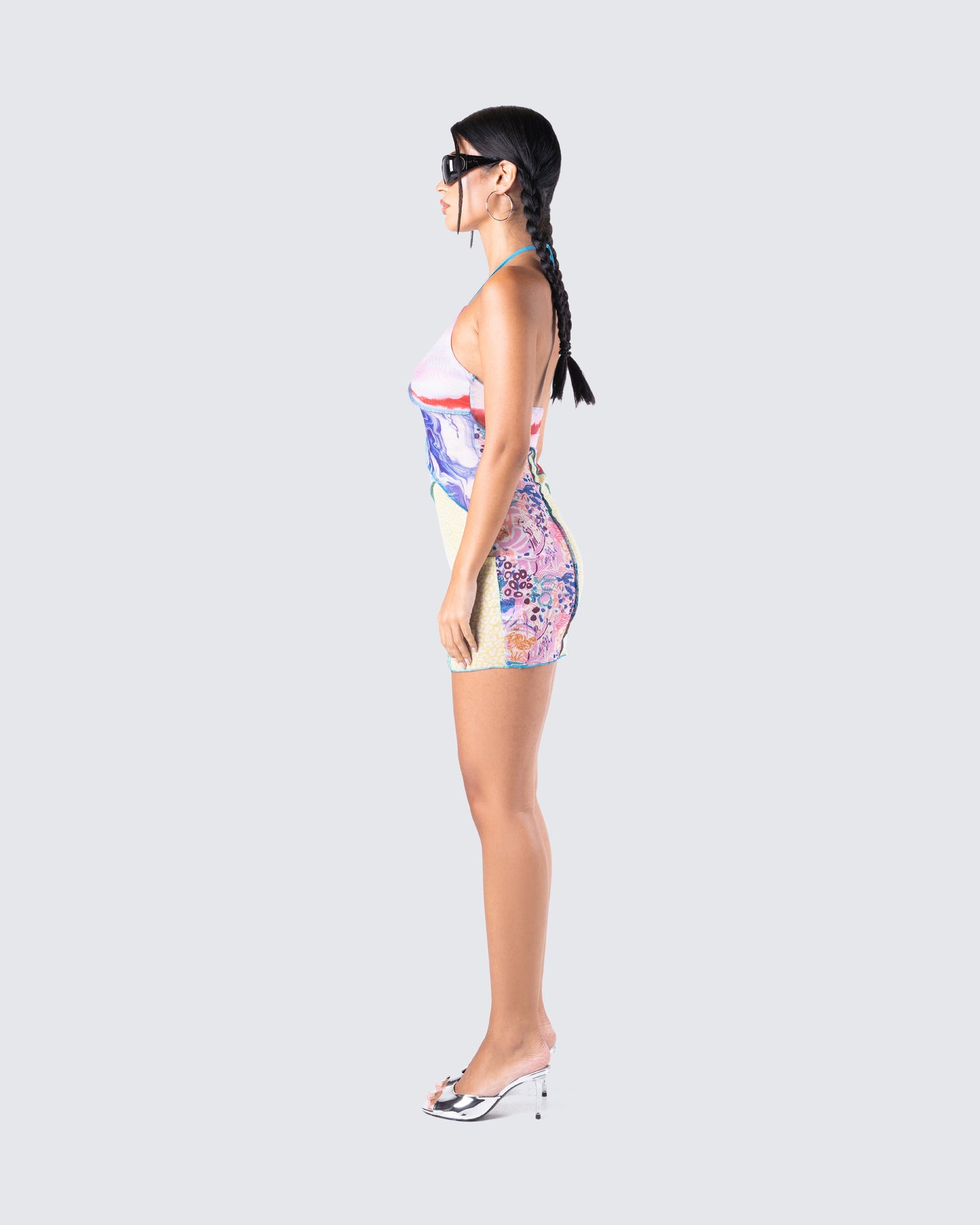 Erin Rainbow Sherbet Dress