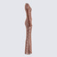 Ewa Brown Rhinestone Maxi Dress