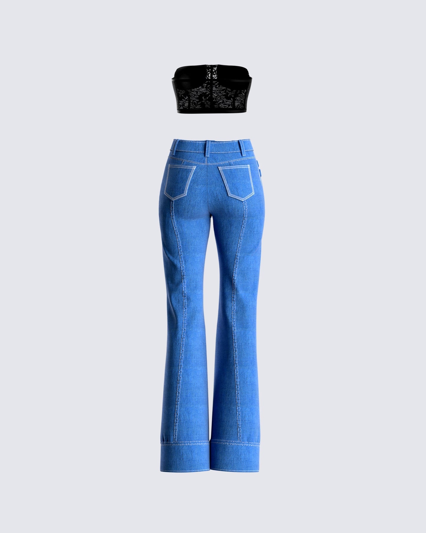 Jamie Corset & Flare Bottom Set