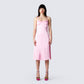 Chrishell Satin Cut Out Midi Dress