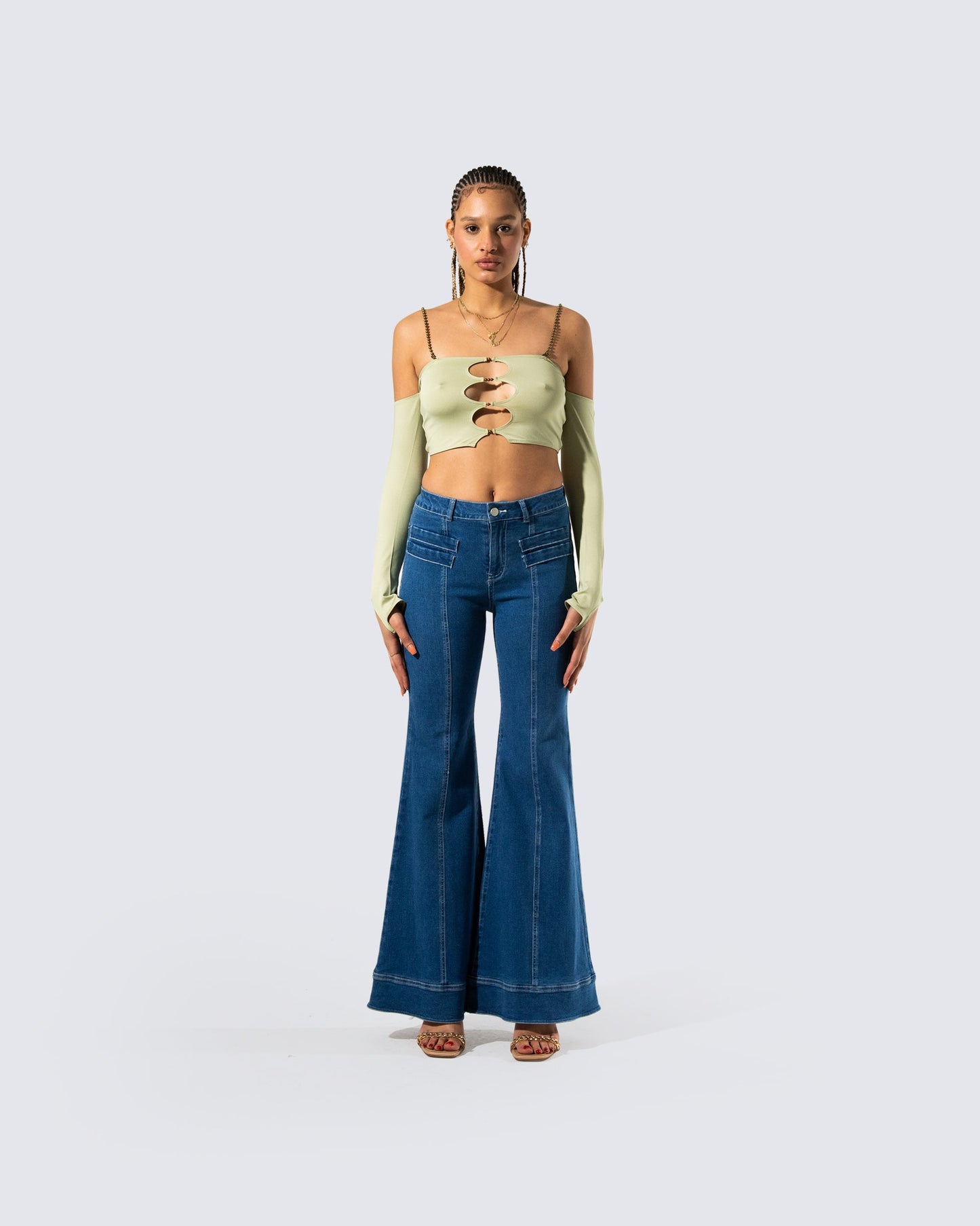 Davina Cut Out Top