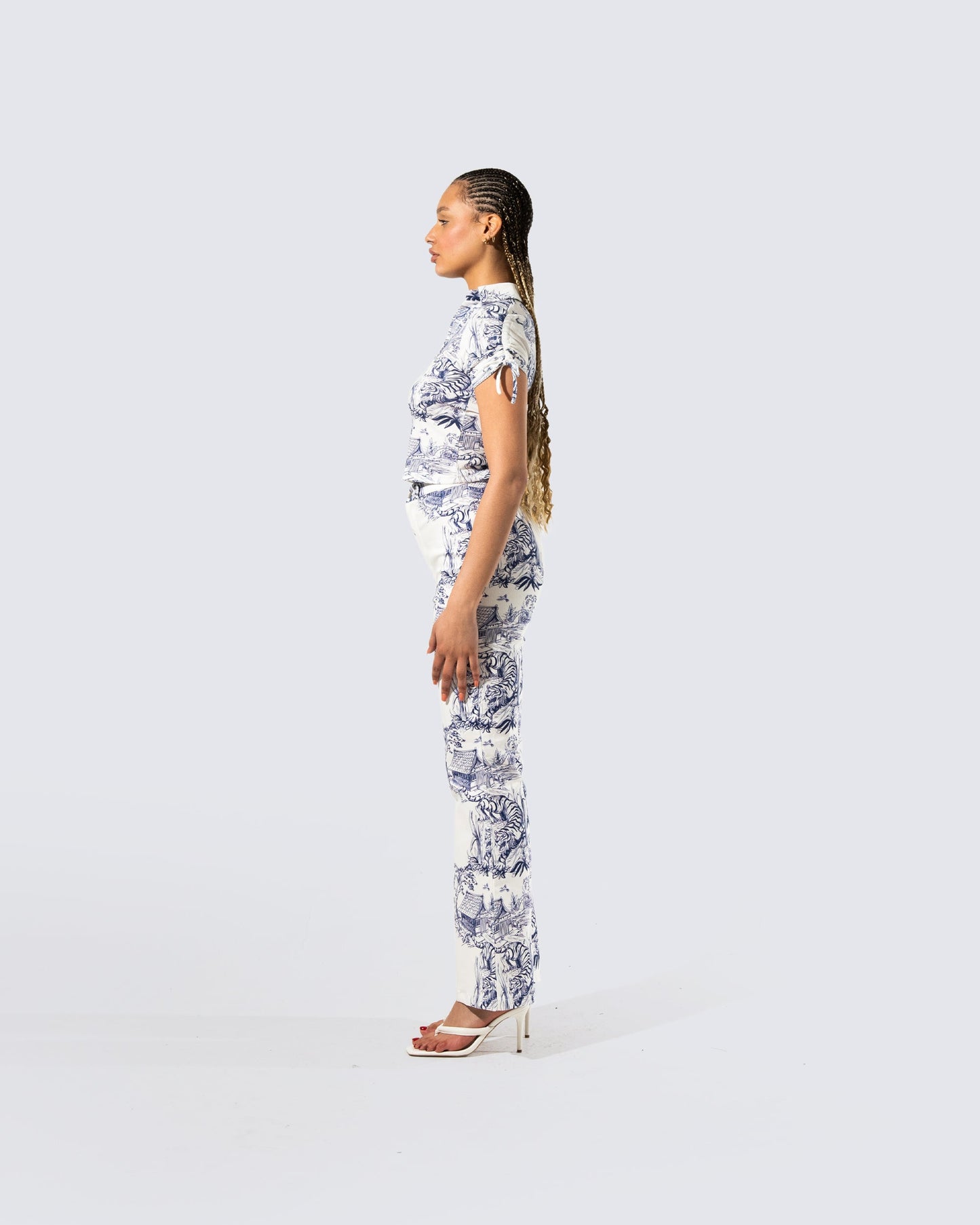 Dawn Tiger Print Top