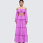Fabiana Lilac Maxi Set model front