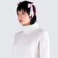 Felicity Pink Satin Bow Ties