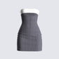 Fernanda Multi Stripe Mini Dress 3d product front