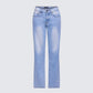 Achara Blue Denim Low Rise Jean product front