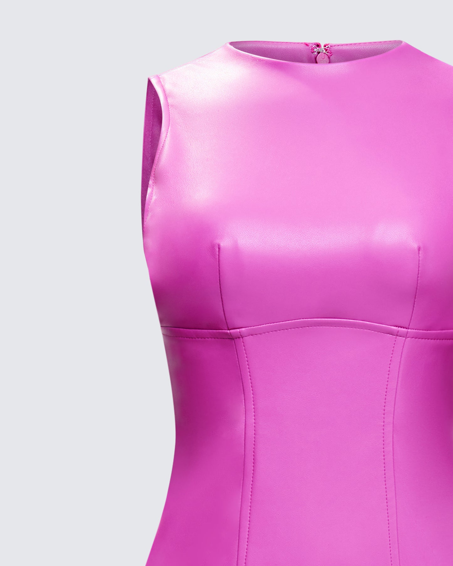 Caisyn Magenta Midi Dress