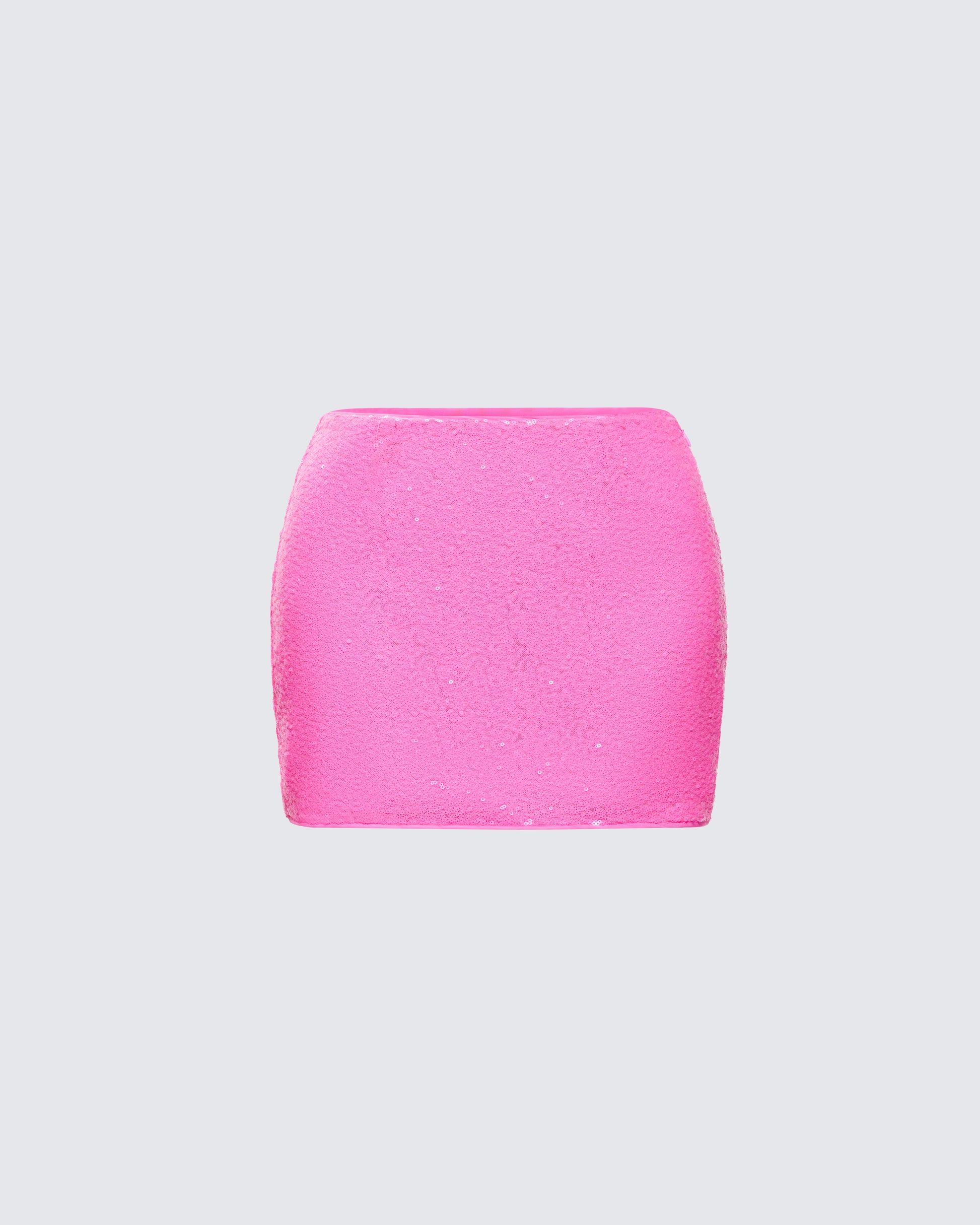 Courtney Pink Sequin Mini Skirt product front