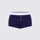 Dallyn Navy Jersey Boy Short product front