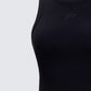 Enid Black Scoop Hem Tank Top