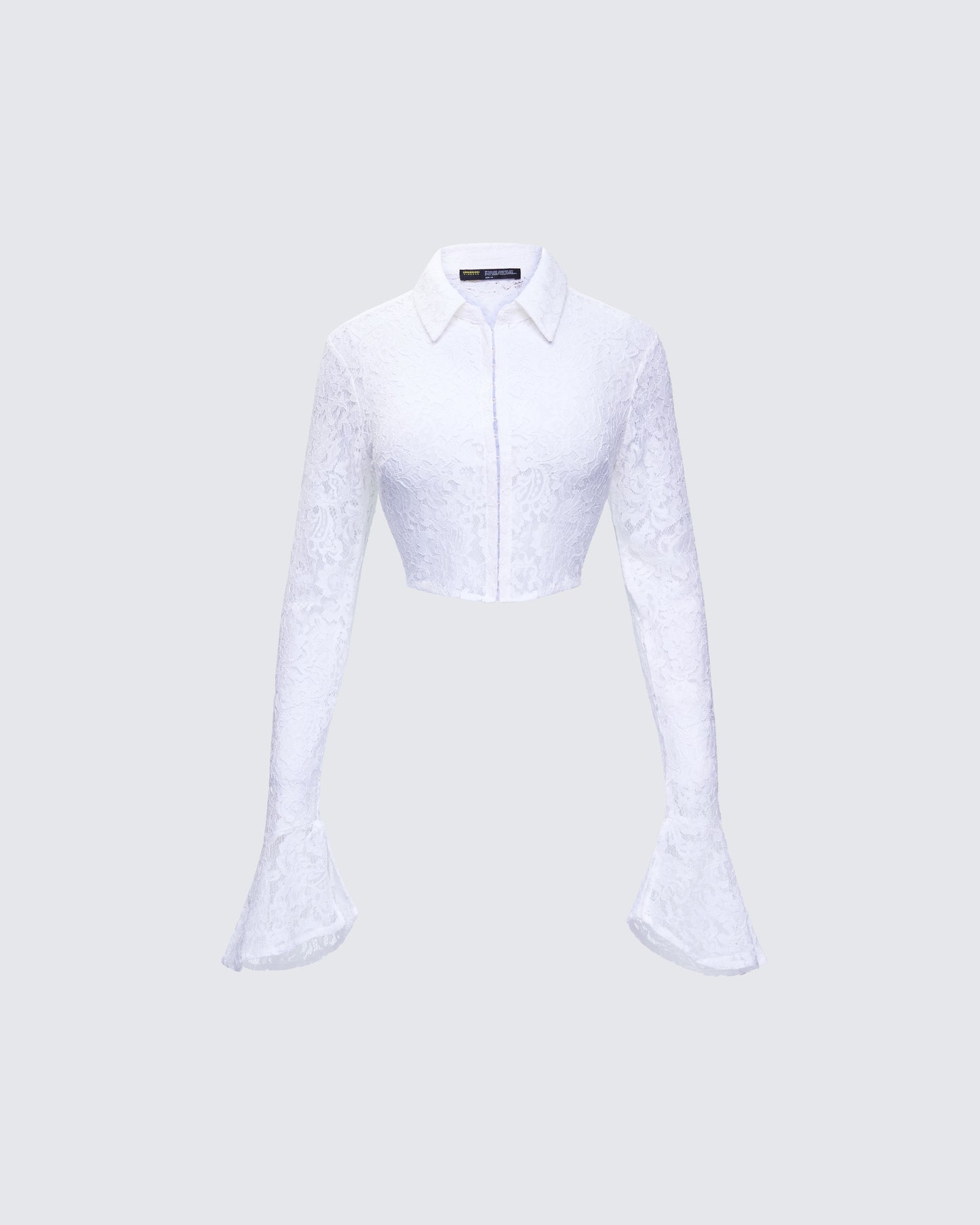 Eda Black Bandeau Maxi Dress
Eunji White Lace Blouse Top product front