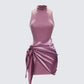 Lindsey Rose Wrap Mini Dress product front