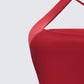 Idalia Red Asymmetrical Halter Top
