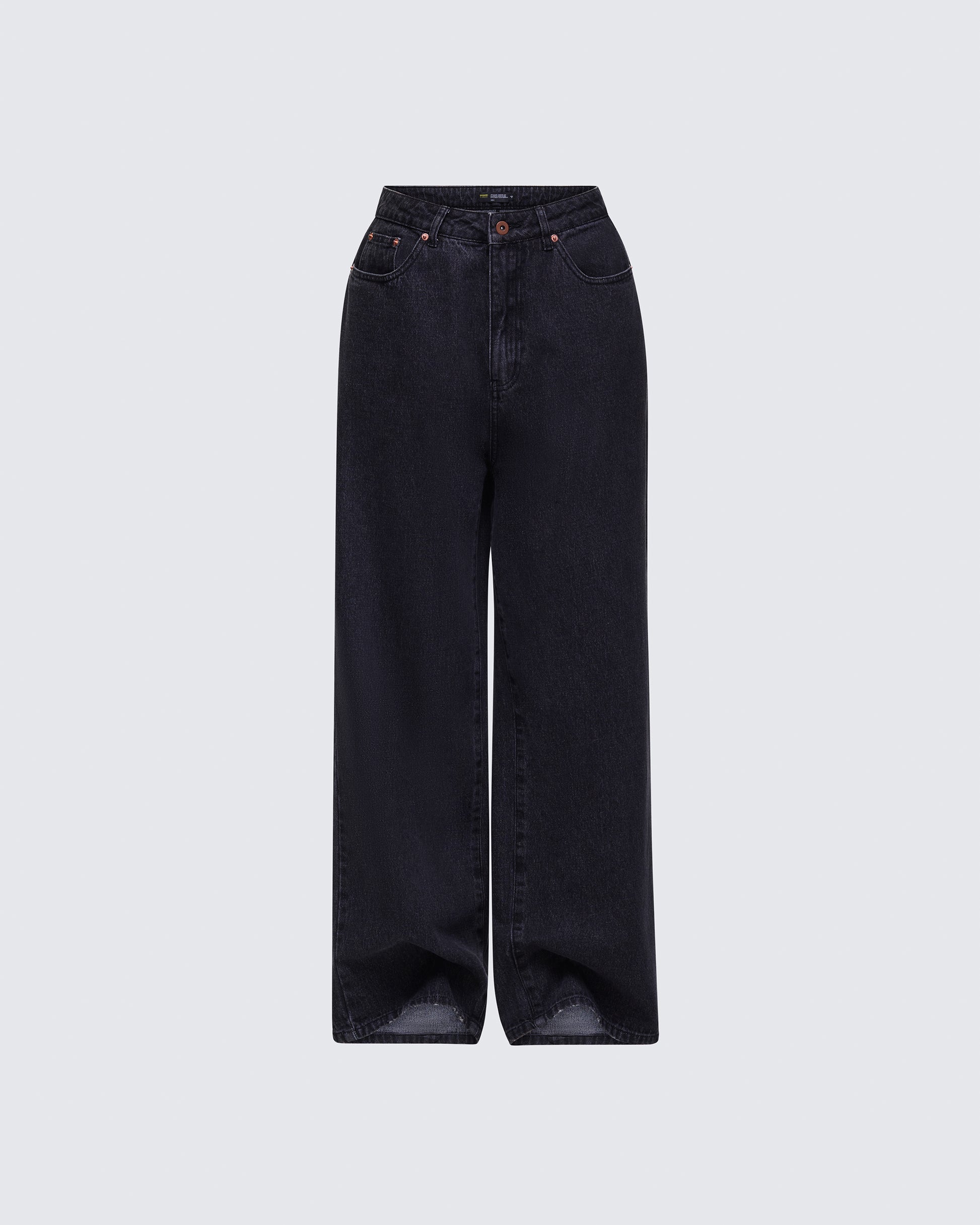 Kai Black Washed Balloon Pant 3d product front